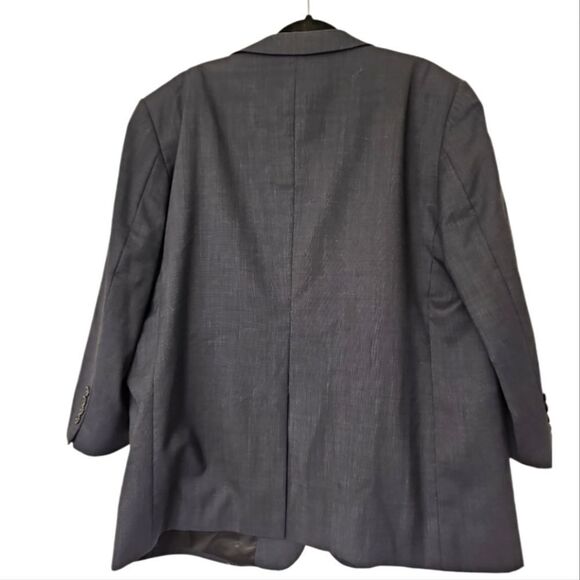 Jos. A. Bank Dark Gray Two Button Portly Blazer Size 48S - Picture 2 of 12